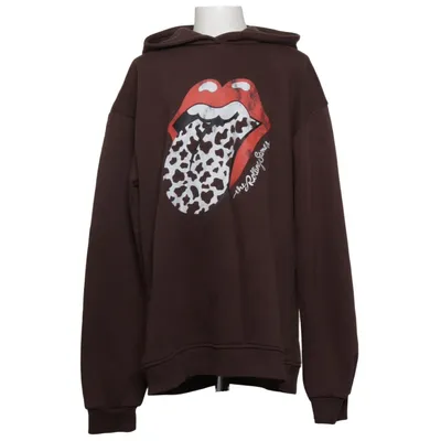 Sweat à capuche (Marron, Blanc, Rouge) de The Rolling Stones Coton, Polyester