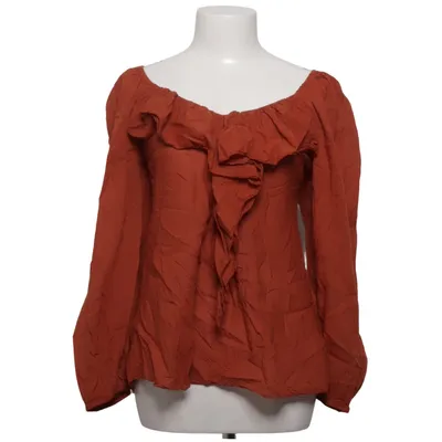 Blouse (Bruin, Oranje) van Glassy Katoen