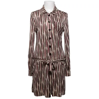 Blousejurk (Beige, Bruin, Roze) van Diane von Furstenberg Zijde