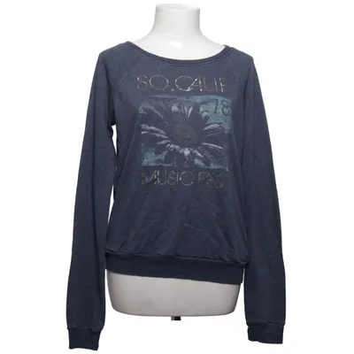 Collegetröja (Blå) från Hollister Bomull, Polyester