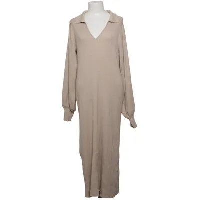 Jurk (Beige) van Samsa Collection Polyamide, Polyester, Viscose