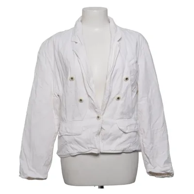 Blazer (Wit) van Gulins Casual Acetaat, Katoen, Viscose