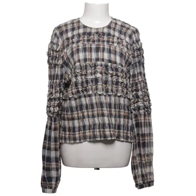 Blouse (Bleu, Marron, Blanc) de Co'Couture Coton