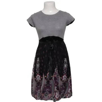 Kjole (Grå, Sort, Lilla) fra Yes Miss Angora, Bomuld, Nylon, Silke, Viscose