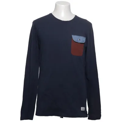 Long sleeve T-shirt (Blue) from RVLT Revolution Cotton