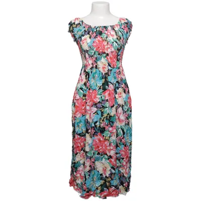 Maxi jurk (Zwart, Meerkleurig) van Miss Sara Viscose