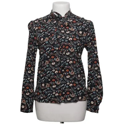 Knytblus (Svart, Flerfärgad) från Ines de la Fressange for Uniqlo Viskos