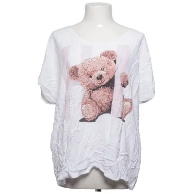 T-shirt (Wit, Bruin) van Bodyflirt Viscose