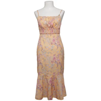 Dress (Yellow, Pink, White) from May Polyester