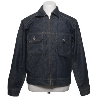 Denim jacket (Blue) from Solo Cotton