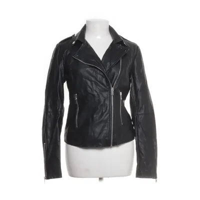 Veste de motard (Noir) de VILA Clothes Polyester, Polyuréthane, Viscose
