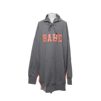 Huvtröja (Grå, Orange) från No Boundaries Återvunnen polyester