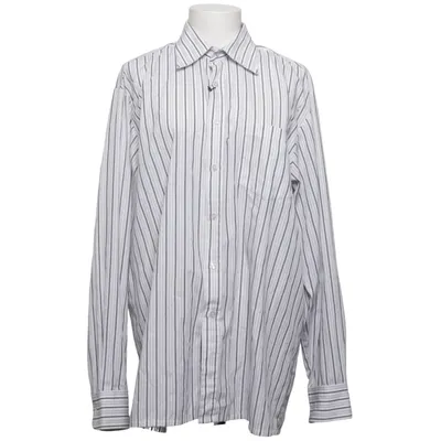 Skjorta (Vit, Svart) från Smart Shirt Collection Bomull, Polyester