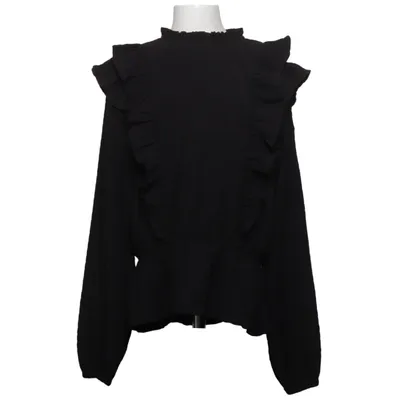 Blouse (Black) from Lindex Kids Elastane, Polyester