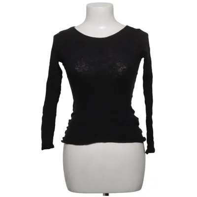 Langærmet t-shirt (Sort) fra Tezenis Elastan, Viscose, Uld