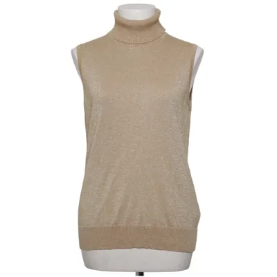 Slipover (Gold) from Cable & Gauge Cotton, Metallic fiber, Polyester