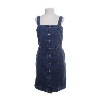 Denim jurk (Blauw) van Mango Denim Katoen, Elastaan