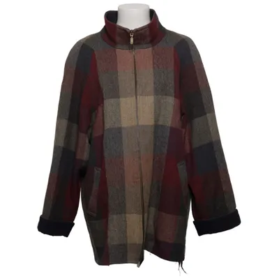 Jacket (Red, Blue, Beige) from Avoca Acetate, Cashmere, Wool