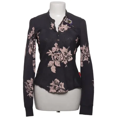 Blouse (Grijs, Roze) van 10 Feet Katoen, Elastaan, Linnen