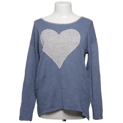 Pull-over (Bleu, Gris) de RockeeWitter Polyester, Viscose, Laine