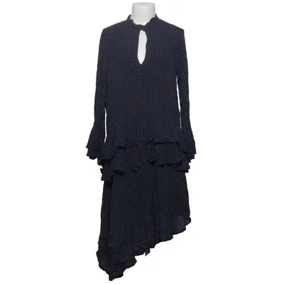 Dress (Blue, White) from Birgitte Herskind Polyester, Viscose