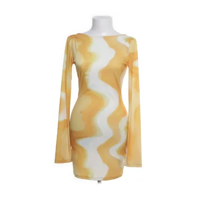 Dress (Orange, White) from Angelica Blick x NA-KD Polyester, Elastane