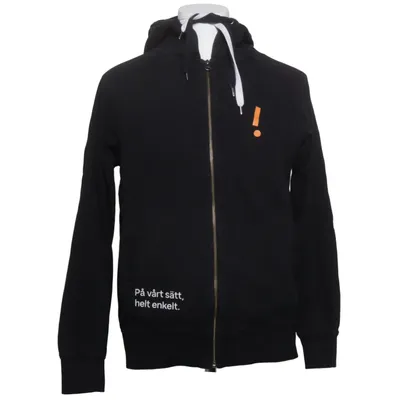Sweat à capuche (Noir) de Earth Positive Coton biologique