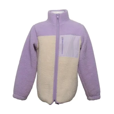 Fleecejakke (Lilla, Beige, Flerfarvet) fra KappAhl Polyester