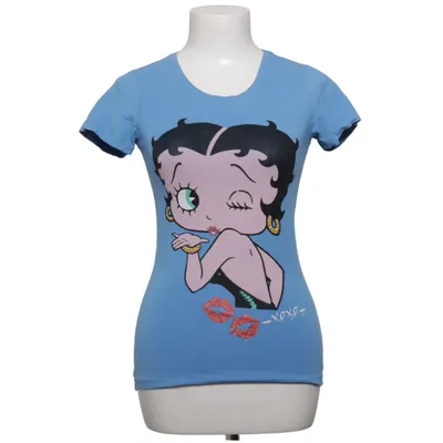 T-shirt (Blå, Flerfärgad) från Betty Boop Bomull, Elastan