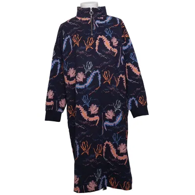 Jurk (Blauw, Meerkleurig) van Emoi Katoen, Polyester