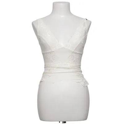 Pajama top (White) from Miss Vanity Elastane, Polyamide