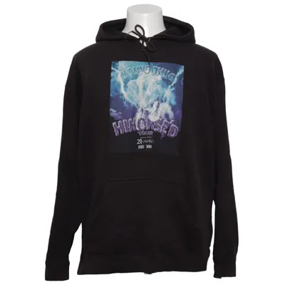 Sweat à capuche (Noir) de Delta Fleece Coton, Polyester