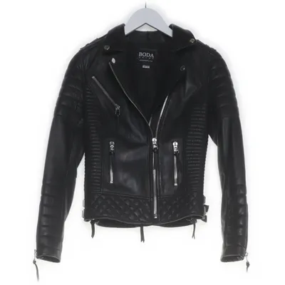 Leather jacket (Black) from Boda Skins Leather