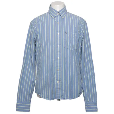 Shirt (Blauw, Groen, Wit) van Abercrombie & Fitch Katoen