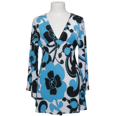 Top (Blauw, Zwart, Wit) van Randiga Rutan Elastaan, Polyester