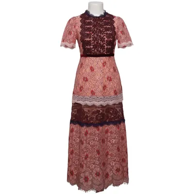 Klänning (Rosa, Lila, Flerfärgad) från Foxiedox Bomull, Elastan, Polyamid, Polyester, Viskos