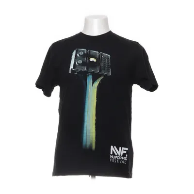 T-shirt (Svart, Flerfärgad) från Earth Positive Ekologisk bomull