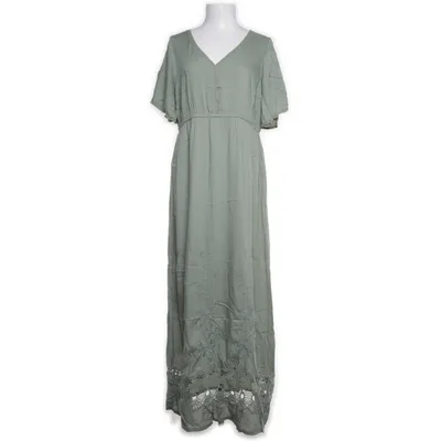 Långklänning (Grön) från Cream Polyester, Viskos