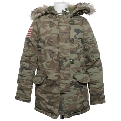 Parka (Grøn, Brun) fra Denim & Supply Ralph Lauren Akryl, Bomuld, Dun, Fjer, Læder, Polyamid, Polyester