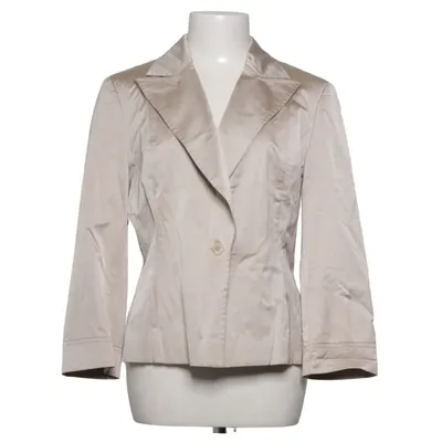 Blazer (Beige) from Bolero Cotton, Elastane, Viscose