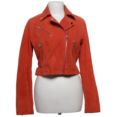 Bikerjacka (Orange) från Lager 157 Skinn, Polyester