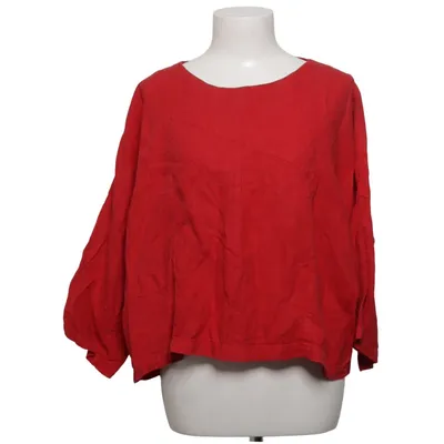 Blouse (Red) from Natural Wave Munich Linen