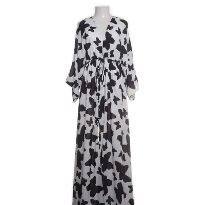 Maxi dress (White, Black) from Asprin Fashion