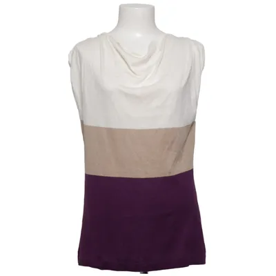 Haut (Blanc, Beige, Violet) de Sandrine Coton, Soie