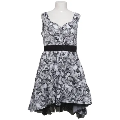 Jurk (Zwart, Wit) van Hearts & Roses Katoen, Elastaan