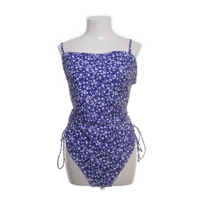 Swimsuit (Blue, White) Elastane, Polyester