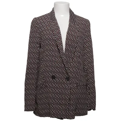 Blazer (Brun, Flerfarvet) fra GP & J Baker x H&M Polyester, Viscose