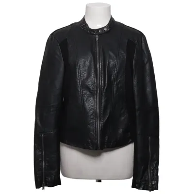 Jacka (Svart) från VILA Clothes Polyester, Polyuretan, Viskos