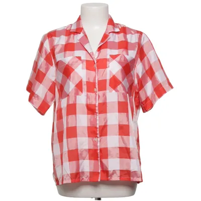 Short sleeve shirt (Red, White) from Åhléns Polyester