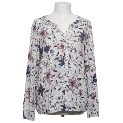 T-shirt à manches longues (Blanc, Bleu, Violet) de Cecil Coton, Modal